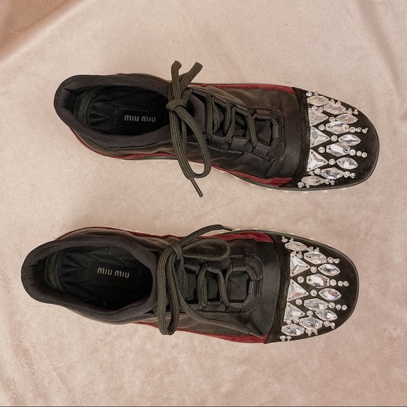 Miu Miu jewel toe sneakers - Picture 2 of 4